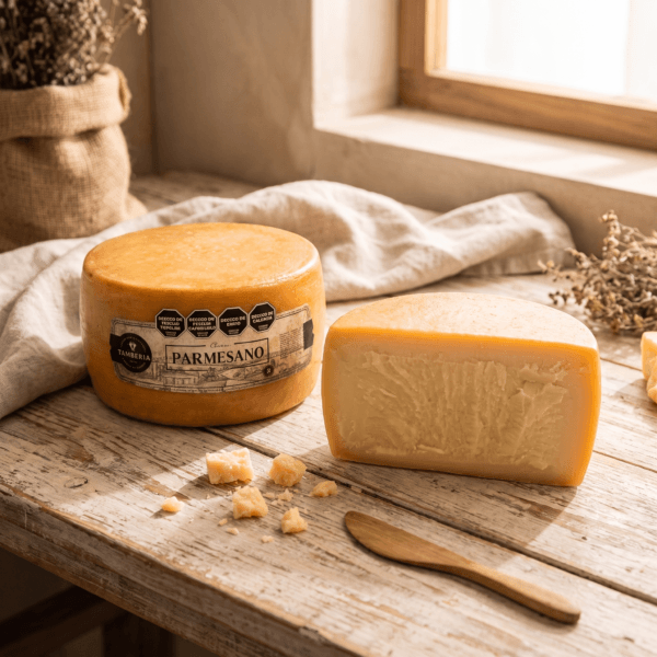 Parmesano 180 dias de maduracion 3.4kg.